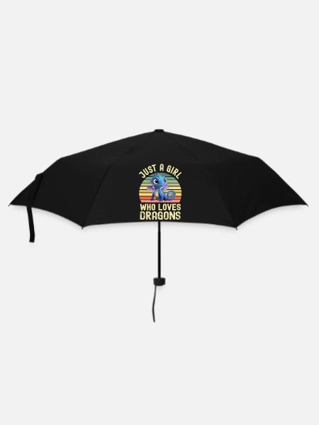 Dragon Dragon - Umbrella (small) - black
