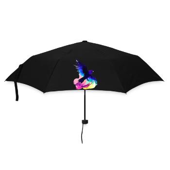 Budgerigar cockatiel bird owner bird - Umbrella (small) - black - Front