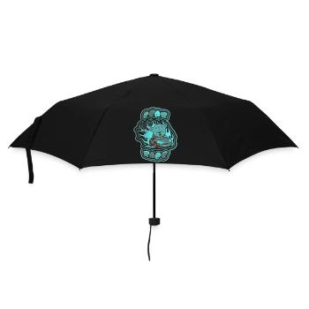 Course de l'ours en peluche 3 - Parapluie standard - noir - Devant