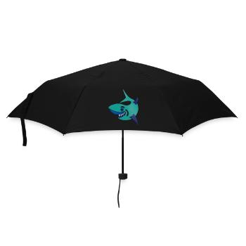 Shark - Umbrella (small) - black - Front