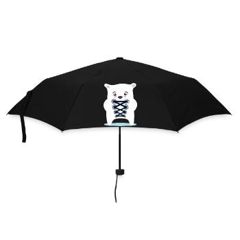 BAYERN EISBÄR TRACHTEN ERSATZ DIRNDL - Parapluie standard - noir - Devant