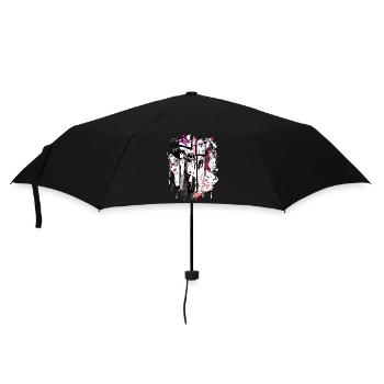 Mode Mignon Style Rétro Tendance des années 90 Drôle Vogue - Parapluie standard - noir - Devant