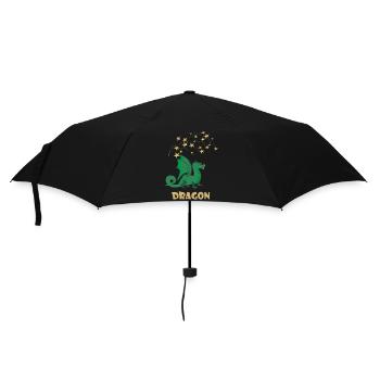 Dragon - Umbrella (small) - black - Front