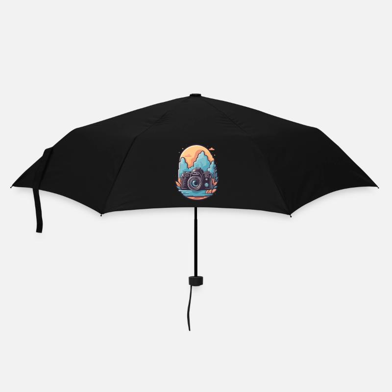 Forest Lens - Parapluie standard - noir