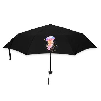 Jellyfish Trend Jellyfish in Pastel Colors 2024 - Umbrella (small) - black - Front