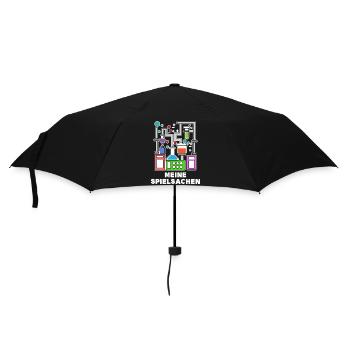 Karriere Statement Wissenschafter Erfolg Job - Regenschirm (klein) - Schwarz - Vorne