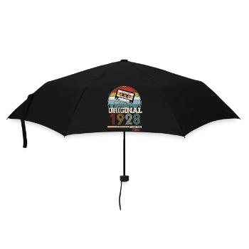Cadeau rétro élégant : 1928 Vintage - Parapluie standard - noir - Devant