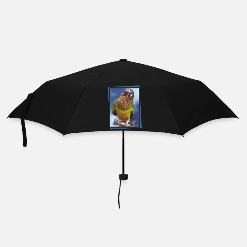 Dirty Face Parrot - Umbrella (small) - black