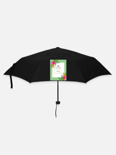 INVITATION IN HONOR OF WEDDING - Umbrella (small) - black