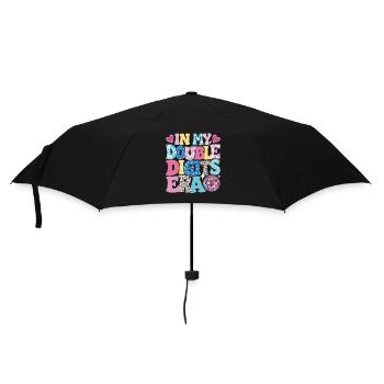 Geschenk 10 Jahre Geburtstagskind - Regenschirm (klein) - Schwarz - Vorne