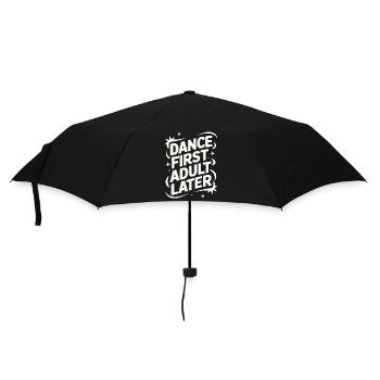 Tanzen Tänzer Tanzen - Regenschirm (klein) - Schwarz - Vorne