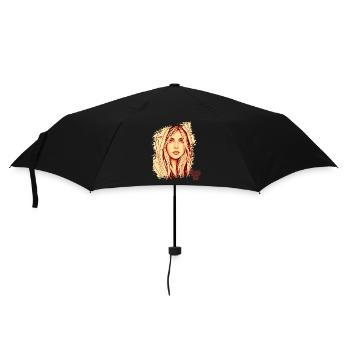 positive mind vibes life, Positive thinking - Parapluie standard - noir - Devant