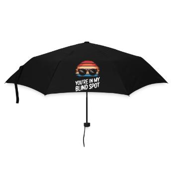 Blinde Blindheit Sehbehinderte Menschen - Regenschirm (klein) - Schwarz - Vorne