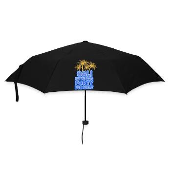 Bali as a holiday - Umbrella (small) - black - Front