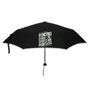 Fencing Fencers - Umbrella (small) - black - Front