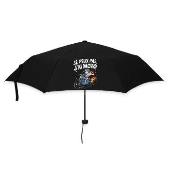 J'peux pas j'ai moto - Parapluie standard - noir - Devant