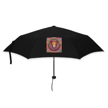 Leo Spiritual Zodiac Gift - Umbrella (small) - black - Front