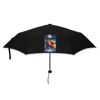 Renard Mythologie Mythe Cadeau - Parapluie standard - noir - Devant
