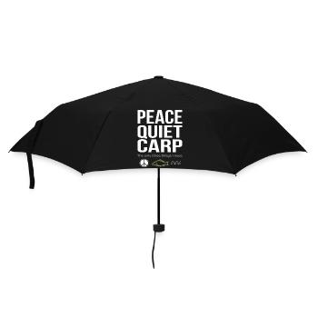Peace, Tranquility, Carp, Fishing, Fun - Umbrella (small) - black - Front