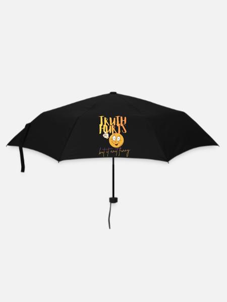 Truth_hurts-but_anit_funny - Parapluie standard - noir