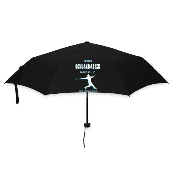 Bester Schlagball Spieler Schlagballer Baseball - Regenschirm (klein) - Schwarz - Vorne