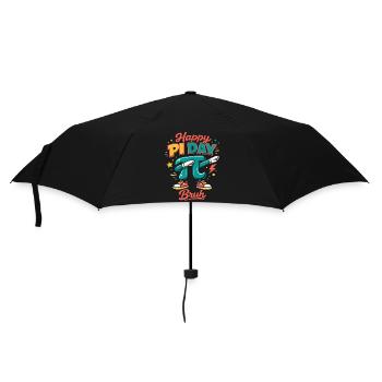 Bonne journée Pi, mec, dabbing, mathématiques Pi, dit rétro - Parapluie standard - noir - Devant