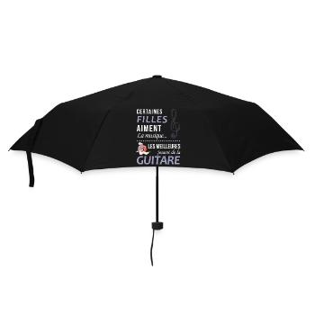 Certaines Filles Aiment La Musique Les Meilleur... - Parapluie standard - noir - Devant