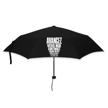 T-shirt Golf Humour Avancez Vers Moi Swing  - Parapluie standard - noir - Devant