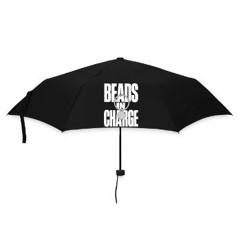 Beads on Charge – Perlen Schlüsselring - Regenschirm (klein) - Schwarz - Vorne