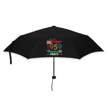 Vintage 1959 Original, Cadeau D'anniversaire - Parapluie standard - noir - Devant