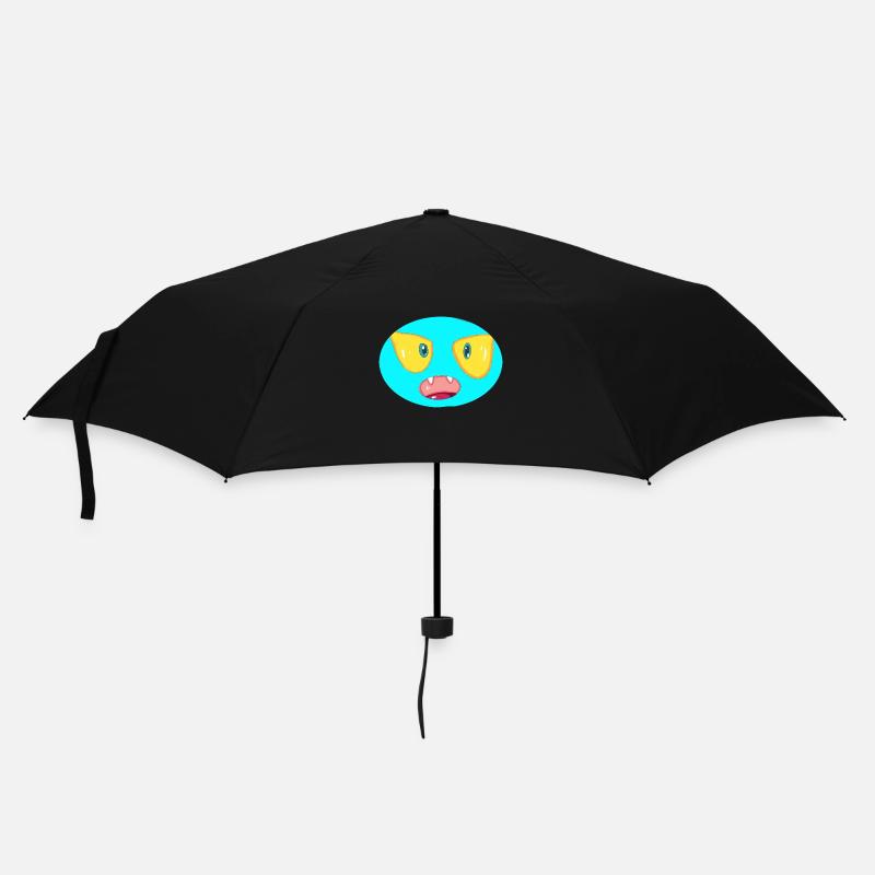Monster - Regenschirm (klein) - Schwarz
