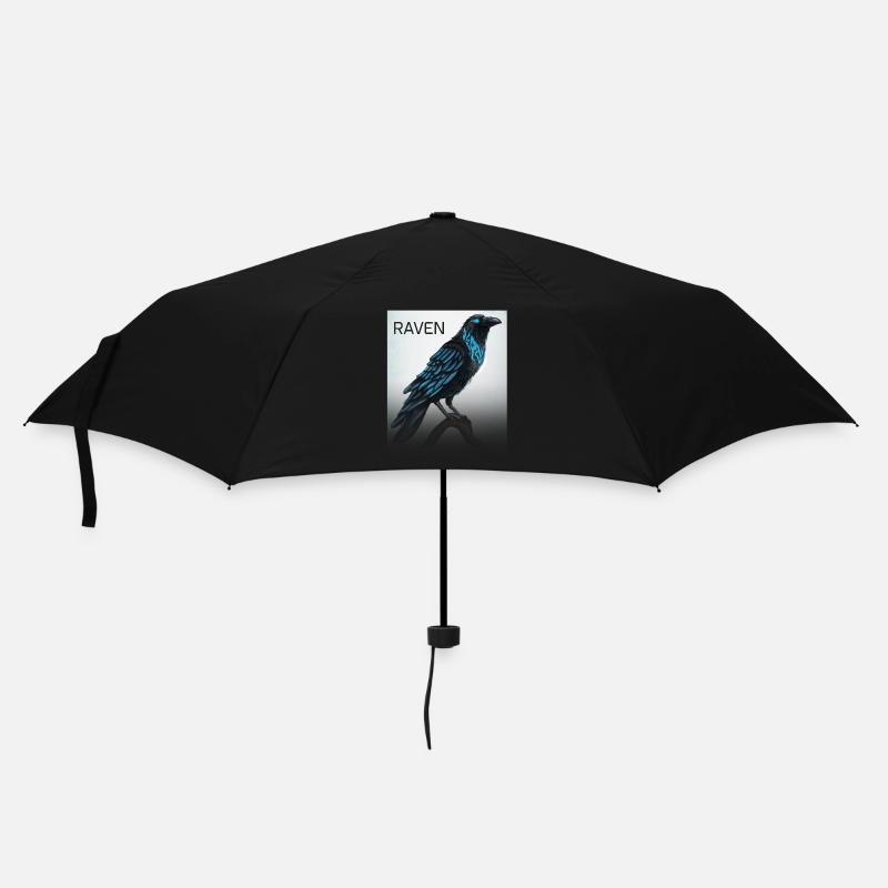 Odin's Raven - Parapluie standard - noir
