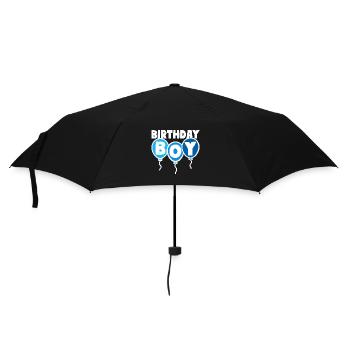 Birthday Boy Birthday Child - Umbrella (small) - black - Front