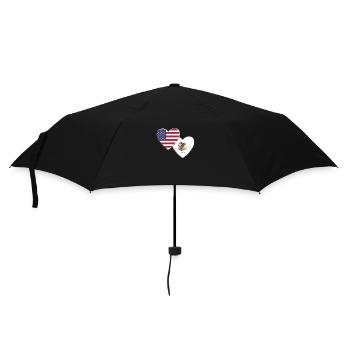 USA American State Of Illinois Flag Patriotic 4th - Umbrella (small) - black - Front
