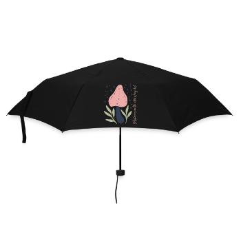 Pilze sind der Feenstaub der Natur. Magisch. - Regenschirm (klein) - Schwarz - Vorne