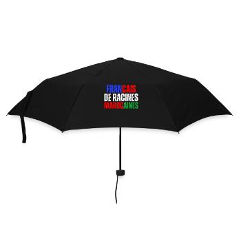 Francais De Racines Marocaines Franco Marocain - Parapluie standard - noir - Devant