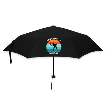 Racqueetball - Umbrella (small) - black - Front