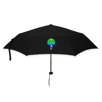 Bulb - Lamp - Graphic - Luminaire - Umbrella (small) - black - Front