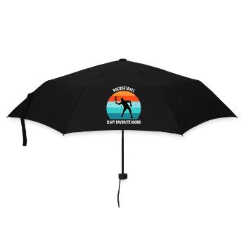 Racqueetball - Umbrella (small) - black - Front