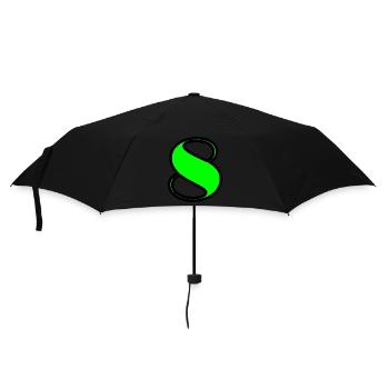 8 ANS. 8e ANNIVERSAIRE. ANNIVERSAIRE 8 ANS. 8 - Parapluie standard - noir - Devant