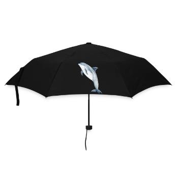 Bottlenose dolphin - Bottlenose dolphin - Grand dauphin - Umbrella (small) - black - Front