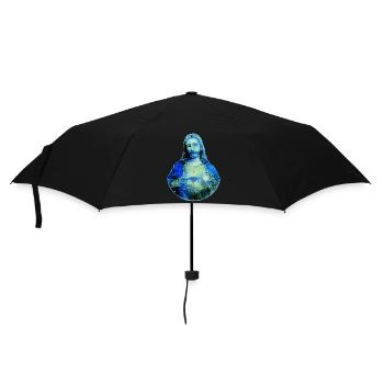 Nuit étoilée Jesus van Gogh Jesus Christ Jesus - Parapluie standard - noir - Devant