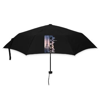 Paris France Ville Skyline Accueil Amour - Parapluie standard - noir - Devant