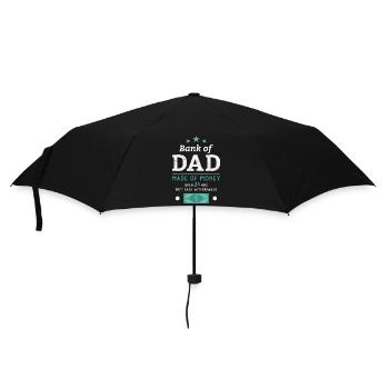 Banque de Papa - Parapluie standard - noir - Devant
