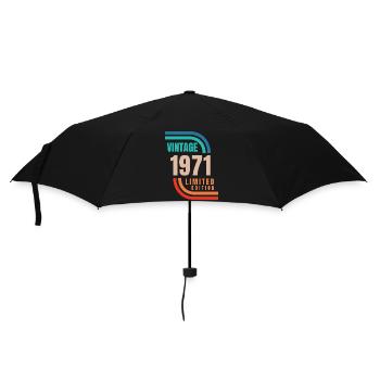 édition limitée millésime 1971 - Parapluie standard - noir - Devant