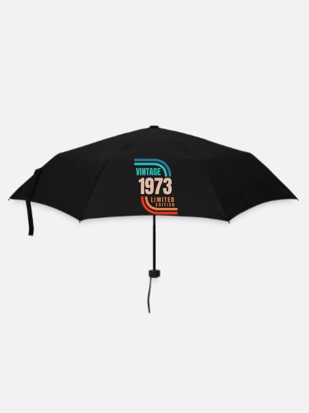 Édition limitée Millésime 1973 - Parapluie standard - noir