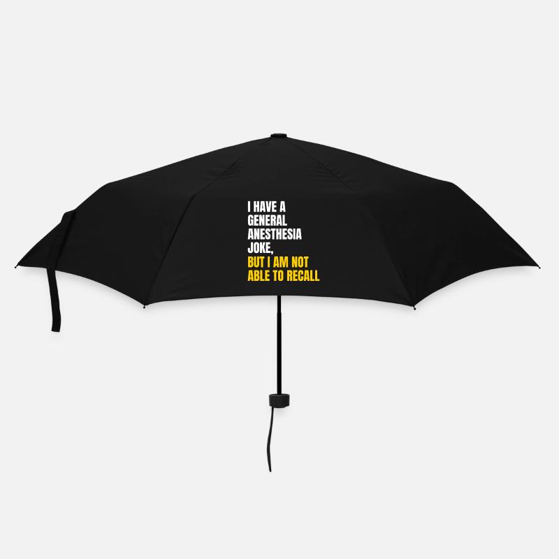 General anesthesia joke - Umbrella (small) - black