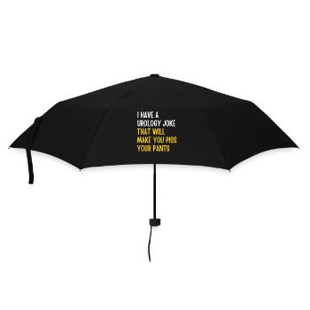Urology joke 4 - Umbrella (small) - black - Front