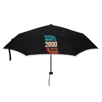 Vintage 2000 limited edition - Umbrella (small) - black - Front