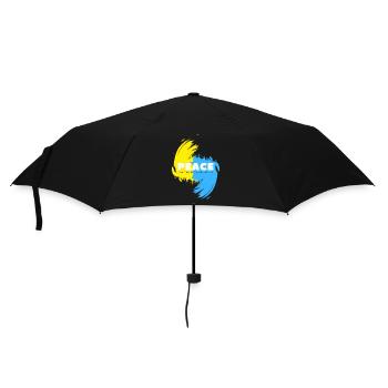 for the ukraine people - Peace for Ukrainians - Umbrella (small) - black - Front